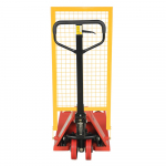 Steel Pallet Master with Back Rest, Red/Yellow_noscript