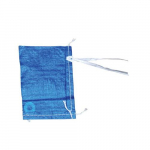 Polypropylene Woven Part Bag, Blue, 8"_noscript