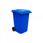 Blue 95 Gallons Trash Can_noscript