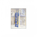108" Mezzanine Ladder