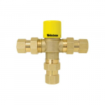Lead Free Brass Thermostatic Mixing Valve_noscript