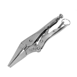 Long Nose with Wire Cutter Locking Plier, 9"_noscript