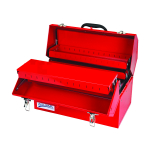 Four Tray Cantilever Toolbox, Red, 21"_noscript