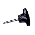 "T" Handle Ratcheting Screwdriver, Stubby 2"