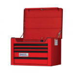 26" 4-Drawer Top Chest, Red