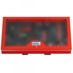 49" Red Visual Control Cabinet