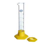 Graduated Cylinder with Base, Guard, 25mL_noscript
