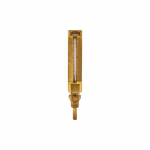 Gold Case Thermometer, Straight 4.5"TAG134AG4