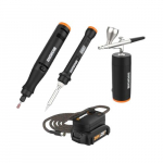 MakerX Kit with Rotary Tool, Wood & Metal Crafter