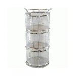 OSQ-50 Mesh Basket with 3 Stacking Fittings