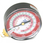 Heat Pump Red Dial Dry Manifold Gauge_noscript