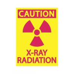 Aluminum Sign: "Caution X-Ray Radiation"_noscript