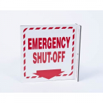 Eco "Emergency Shut Off" Safety L Sign_noscript