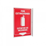 Eco "Fire Extinguisher" Safety L Sign_noscript