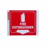 Eco Corner Sign "Fire Extinguisher"_noscript