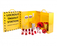 RecycLockout Lockout Cabinet with Padlocks