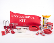 RecycLockout Lockout Bag Kit with Padlocks
