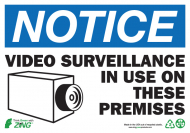 Eco Security Label "Notice Video Surveil..."_noscript
