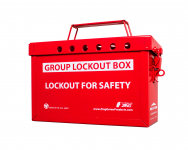 RecycLockout Group Lockout Box - Red