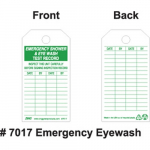 Tag "Emergency Shower and Eyewash Test..."