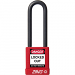 RecycLock Red Keyed Different Safety Padlock_noscript