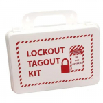 Lockout Box, Empty - Wall Mountable, White
