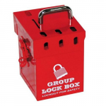 Mini Group Lock Box, Red