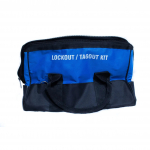 Lockout Bag, Blue, 16" Base_noscript