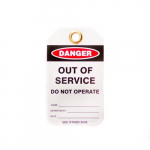 Lockout Tag: "Out of Service"