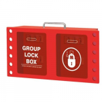Wall mount group lock box, Twin_noscript