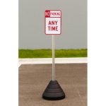 Sign "No Parking Any Time"_noscript