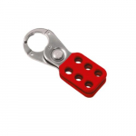 Lockout Hasp, Steel, Red, 1in, Without Tabs_noscript