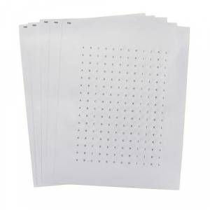 3840 Labels Pack of 2 pcs Dots for Tubes White SP Scienceware 13491-9501