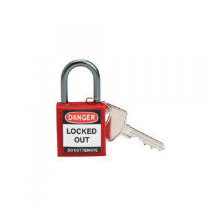 Buy Brady 143150, Red Nylon Compact Safety Padlock with 1