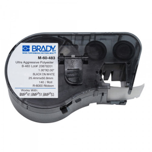 Buy Brady M-60-483, 131599 ToughBond Glossy B-302 Label - Mega Depot