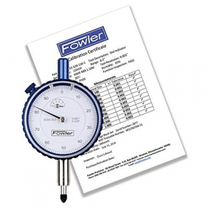 52-560-060 Fowler Inch/MM Dial Test Indicator: .020"/5mm