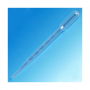 Pipettes De Transfert Graduées 5 ML - Non Stériles, Graduées Jusqu'à 2 ML, LDPE, Longueur 155 Mm, 500/boîte