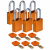Brady ALU-ORG-38ST-KD6PK