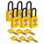 Brady NYL-YLW-38PL-KA6PK