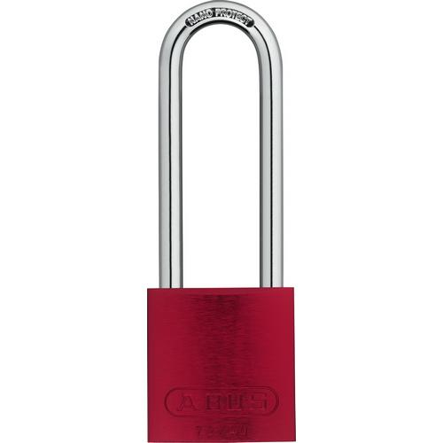 Abus 72/40hb75 B Ka Red, 3" Shackle Anodized Aluminum Padlock, Red