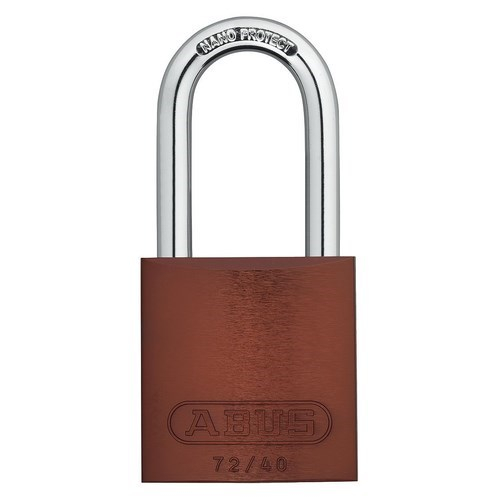 Abus 72hb/40-40 Ka Brown, 72 Series 1-9/16" Padlock Keyed Alike Brown