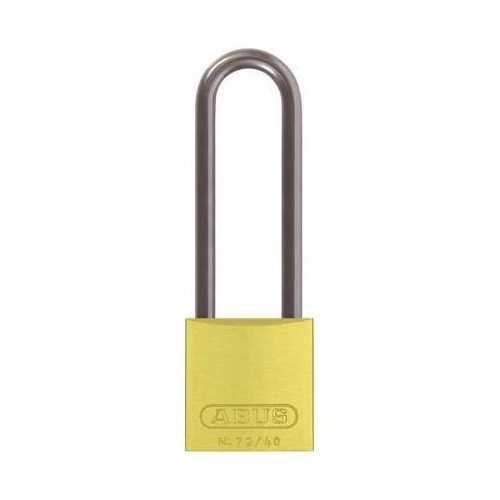 Abus 72hb/40-75 Ka Yellow, 72 Series 3" Padlock Keyed Alike Yellow