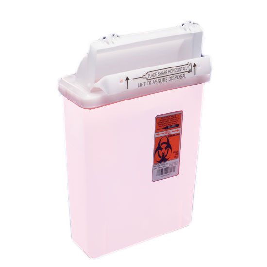 Accuform Cab141, Clear Sharps Container