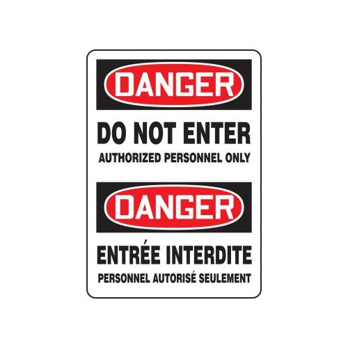 OSHA Safety Sign 