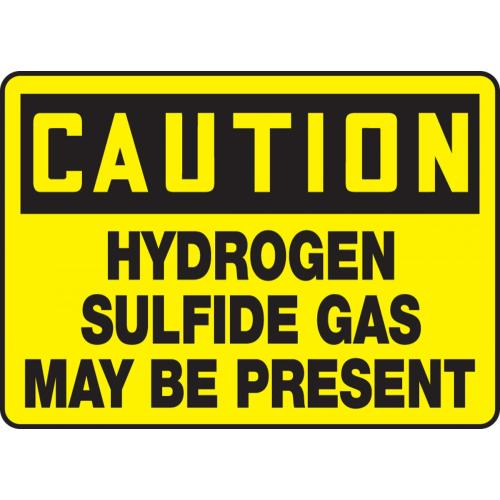Hydrogen SULFIDE Gas May BE Present