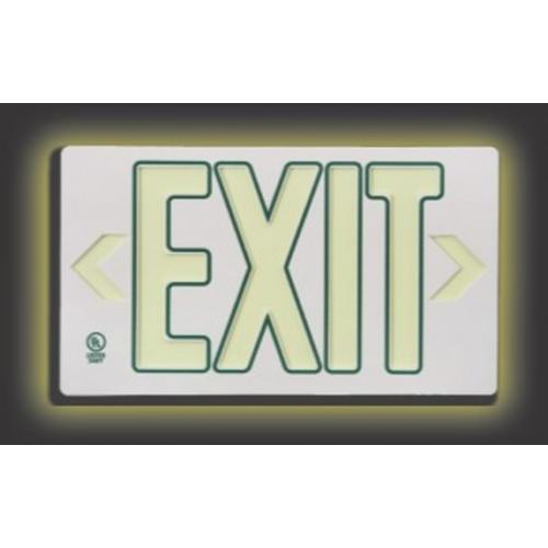 Accuform Plw436rd, Ultra-glow Double-face Exit Sign "plastic Case ..."
