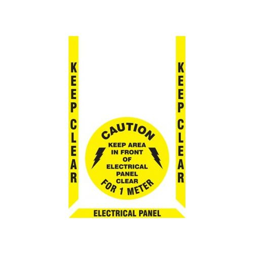 Buy Accuform PSR524, Floor Marking Kit "Keep Clear Electrical Panel