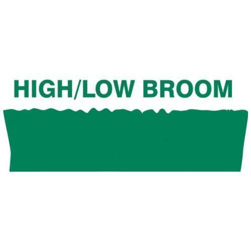 Accuform Pvr319gn, Tool Shadow Brush High-low, Medium Green