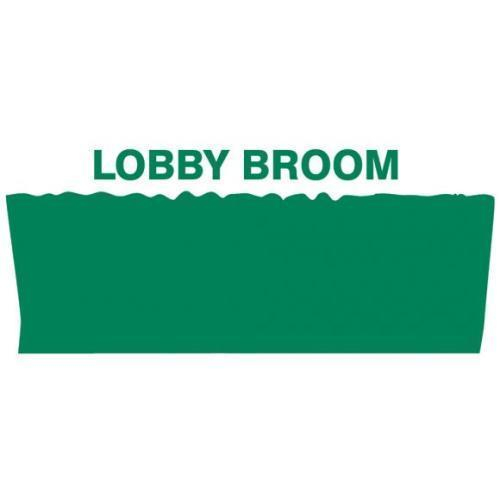 Accuform Pvr321gn, Tool Shadow Broom Head Upright, Medium Green