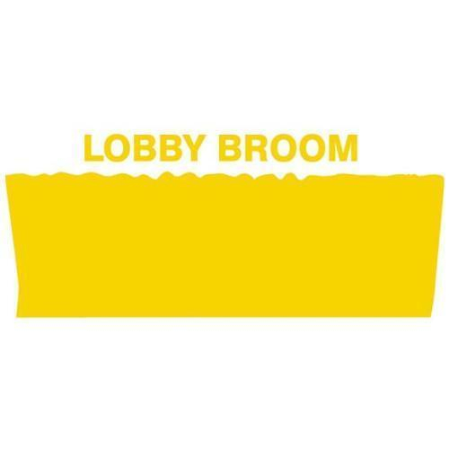 Accuform Pvr321yl, Tool Shadow Broom Head Upright, Medium Yellow